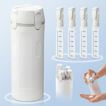 4-in-1 Travel Dispenser Bottle