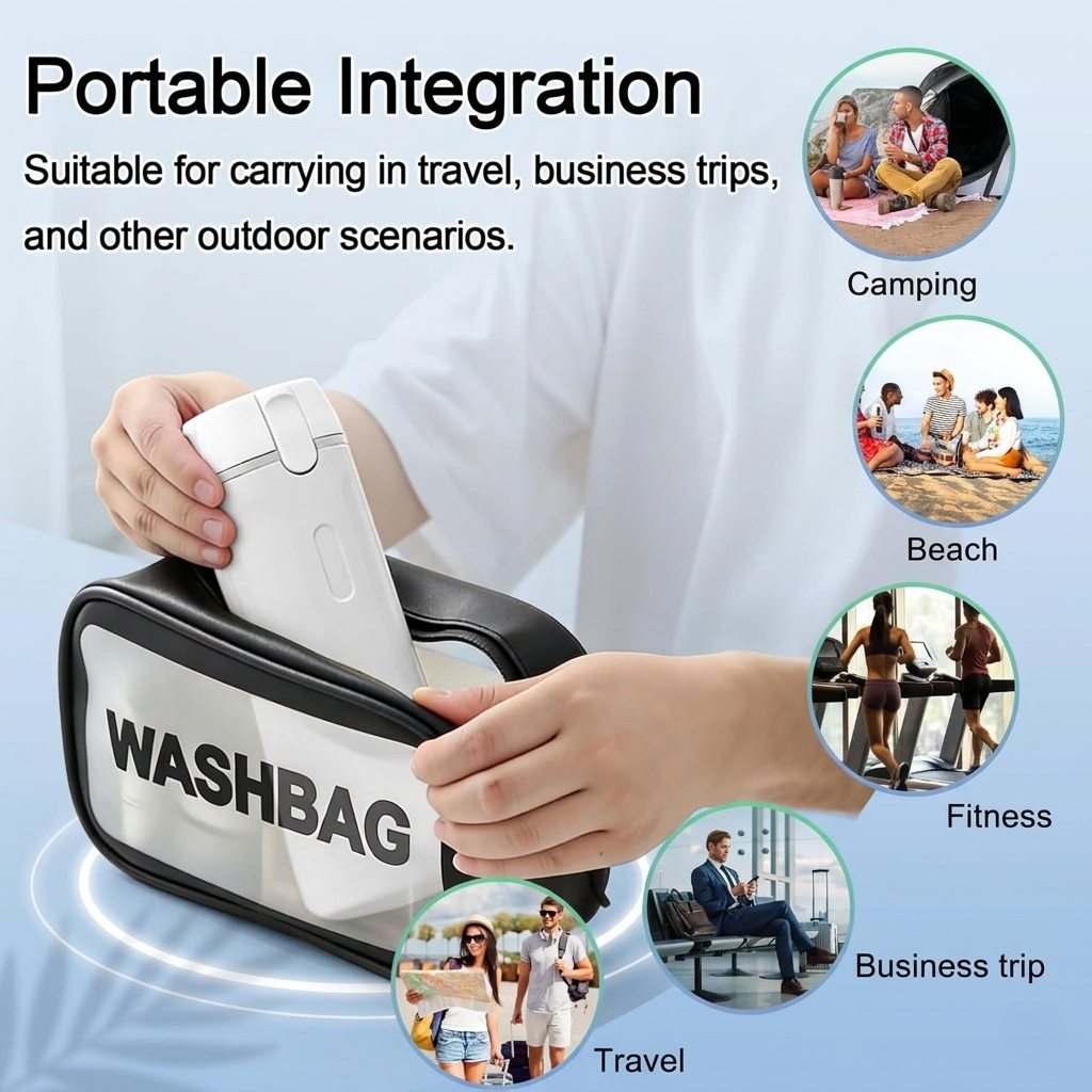 4-in-1 Travel Dispenser Bottle