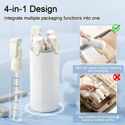 4-in-1 Travel Dispenser Bottle